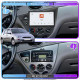 Штатная магнитола Lesko для Ford Focus I 1998-2001 экран 9" 4/64 QLED CarPlay 4G Wi-Fi GPS 360 Prime