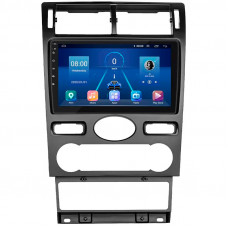 Штатная магнитола Lesko для Ford Mondeo III Рестайлинг 2003-2007 экран 9" 6/128Gb 4G Wi-Fi GPS Top