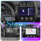 Штатная магнитола Lesko для Jeep Compass I Рестайлинг 2010-2013 экран 10" 2/32Gb Wi-Fi GPS Base