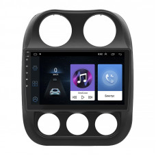 Штатная магнитола Lesko для Jeep Liberty (Patriot)  2006-2016 экран 10" 1/16Gb Wi-Fi GPS Base