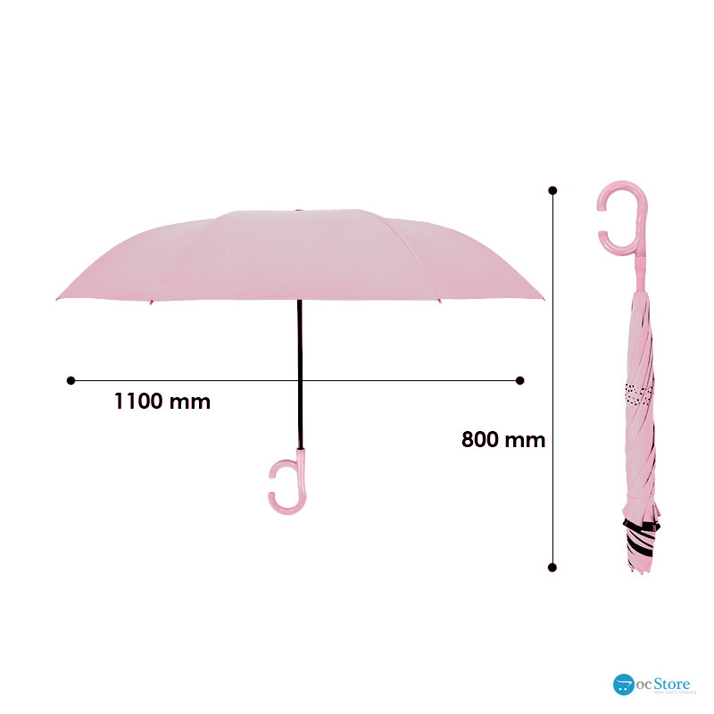 Зонт наоборот Up-Brella 1166 108 см Pink
