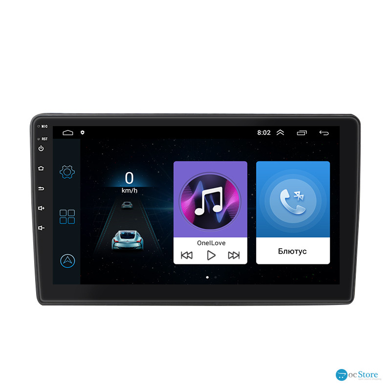 Штатная магнитола Lesko для Kia Cerato I ver 2 2004-2008 экран 9" 1/16Gb Wi-Fi GPS Base