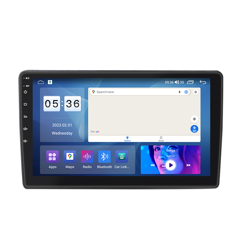 Штатная магнитола Lesko для Kia Cerato I ver 2 2004-2008 экран 9" 4/64Gb CarPlay 4G Wi-Fi GPS Prime