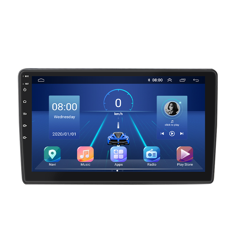 Штатная магнитола Lesko для Kia Cerato I ver 2 2004-2008 экран 9" 6/128Gb 4G Wi-Fi GPS Top