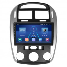 Штатная магнитола Lesko для Kia Cerato I Рестайлинг 2006-2009 экран 9" 4/64Gb 4G Wi-Fi GPS Top