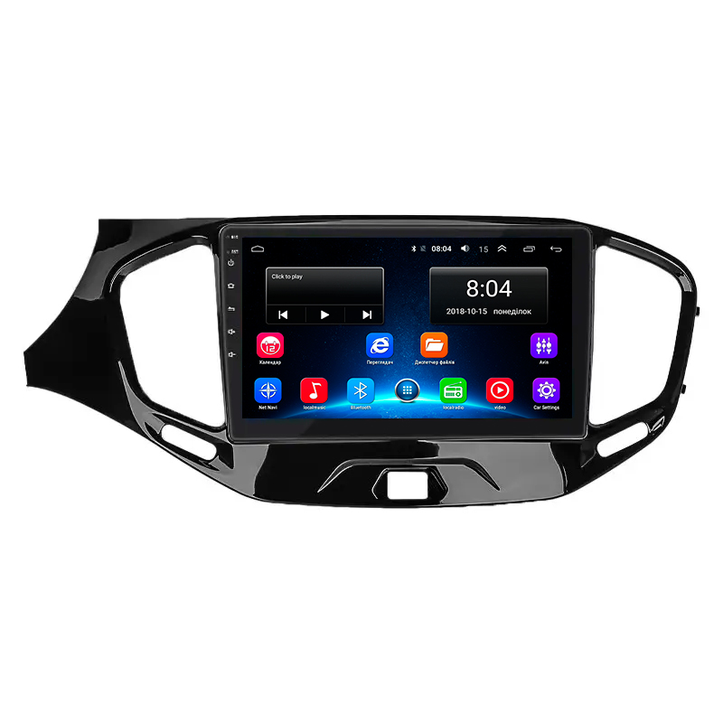 Штатная магнитола Lesko для LADA (ВАЗ) Vesta I 2015-н.в. экран 9" 2/32Gb Wi-Fi GPS Base