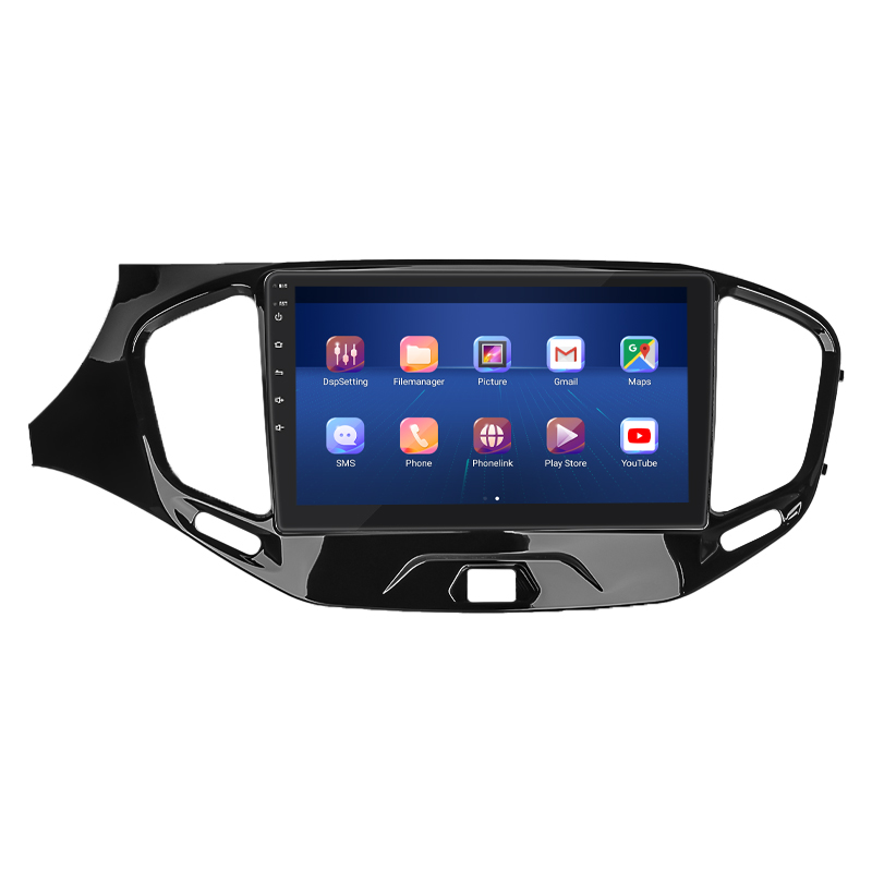 Штатная магнитола Lesko для LADA (ВАЗ) Vesta I 2015-н.в. экран 9" 2/32Gb 4G Wi-Fi GPS Top