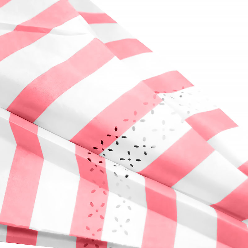 Зонт наоборот Up-Brella Розово-белые полосы