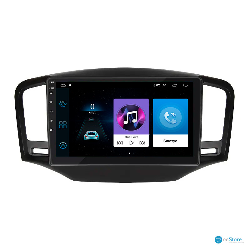 Штатная магнитола Lesko для MG 350  2010-2015 экран 9" 1/16Gb Wi-Fi GPS Base