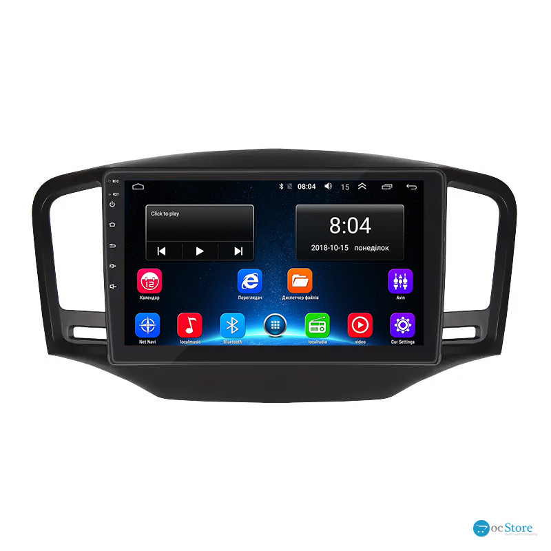 Штатная магнитола Lesko для MG 350  2010-2015 экран 9" 2/32Gb Wi-Fi GPS Base