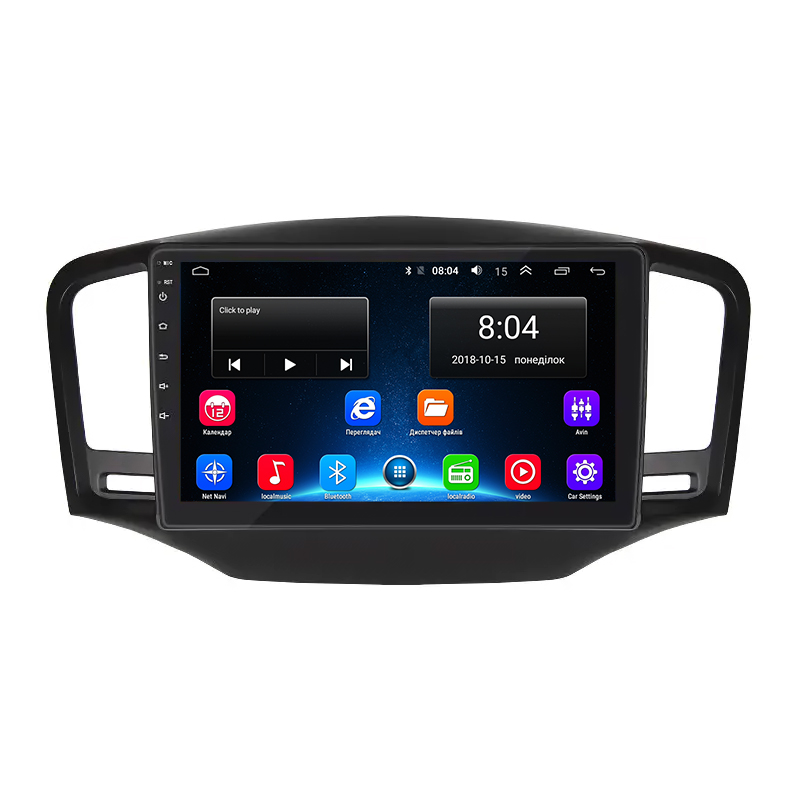Штатная магнитола Lesko для MG 350  2010-2015 экран 9" 2/32Gb Wi-Fi GPS Base