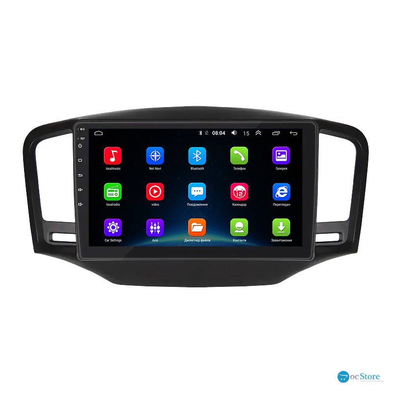 Штатная магнитола Lesko для MG 350  2010-2015 экран 9" 2/32Gb Wi-Fi GPS Base
