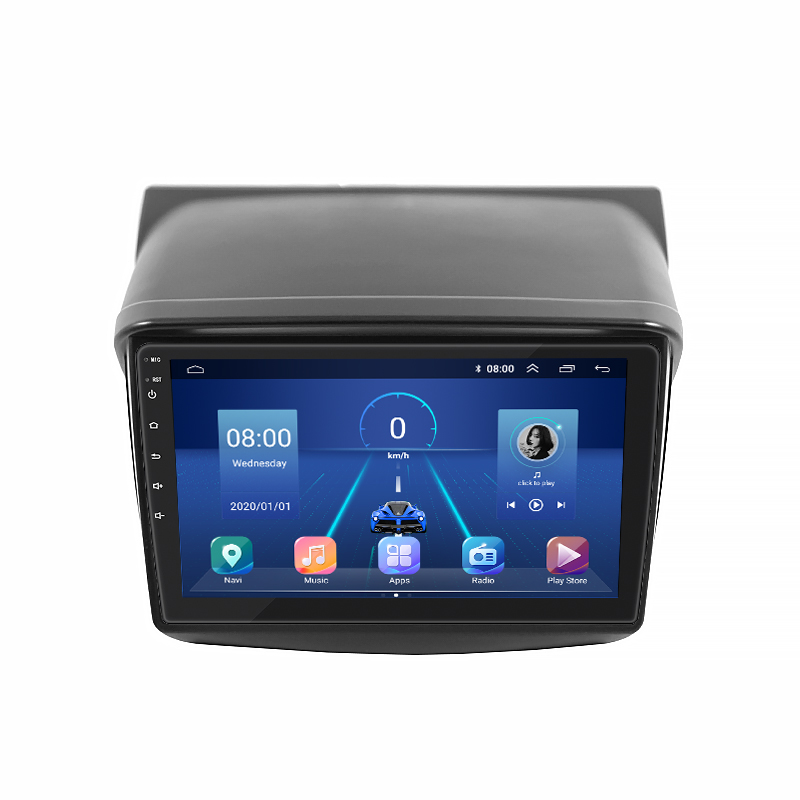 Штатная магнитола Lesko для Mitsubishi Challenger II Рестайлинг 2013-2015 экран 9" 2/32Gb 4G Wi-Fi GPS Top