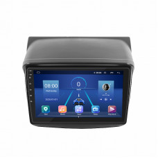 Штатная магнитола Lesko для Mitsubishi L200 IV 2006-2014 экран 9" 6/128Gb 4G Wi-Fi GPS Top