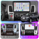 Штатная магнитола Lesko для Mitsubishi Pajero Sport II 2008-2013 экран 9" 4/64 QLED CarPlay 4G Wi-Fi GPS 360 Prime