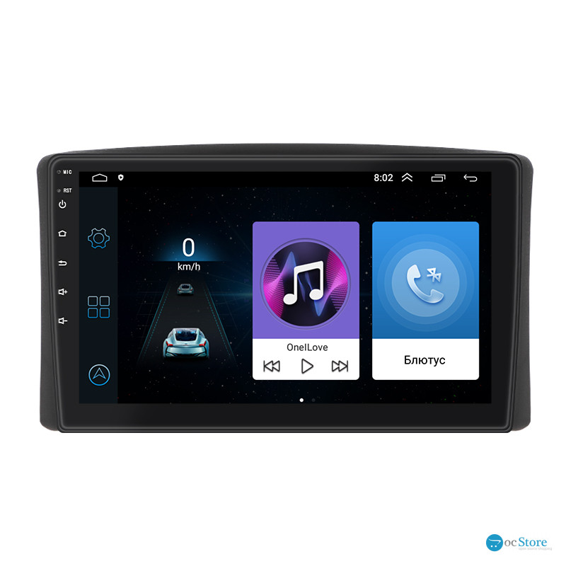 Штатная магнитола Lesko для Toyota Land Cruiser 100 Series 1998-2002 экран 9" 1/16Gb Wi-Fi GPS Base