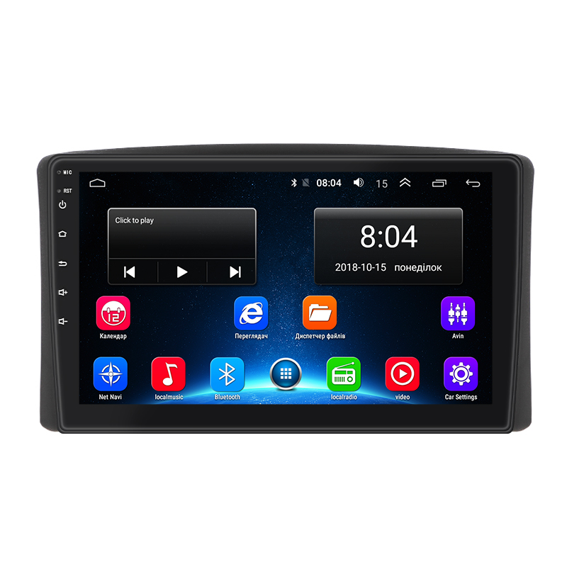 Штатная магнитола Lesko для Toyota Land Cruiser 100 Series 1998-2002 экран 9" 2/32Gb Wi-Fi GPS Base