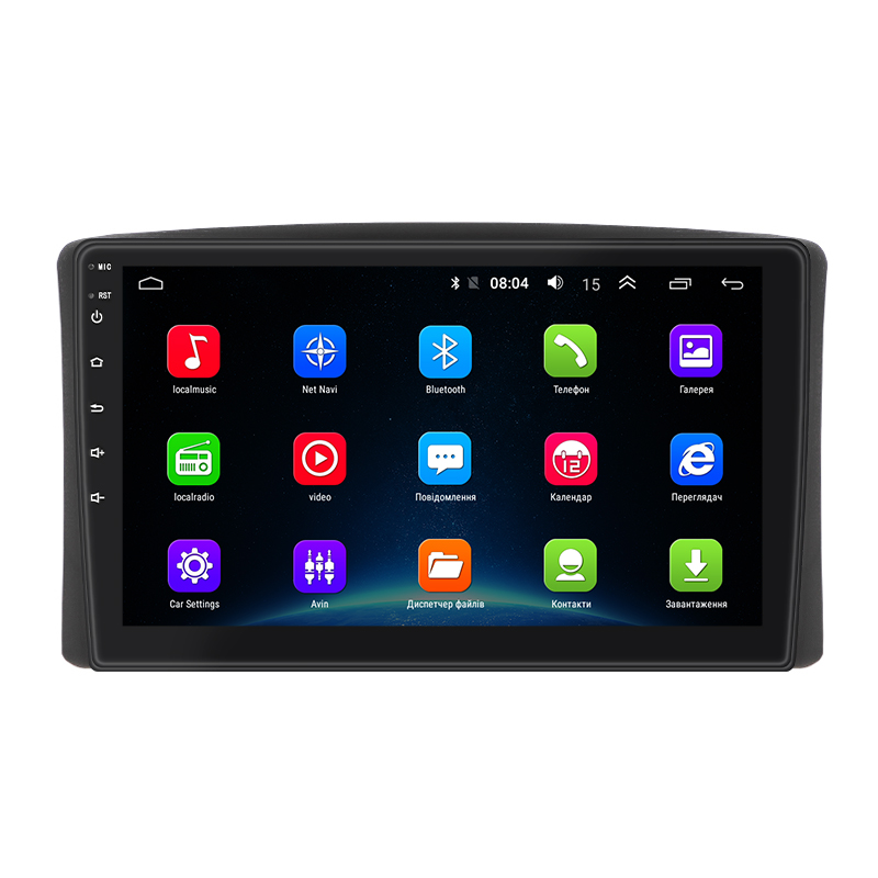 Штатная магнитола Lesko для Toyota Land Cruiser 100 Series 1998-2002 экран 9" 2/32Gb Wi-Fi GPS Base