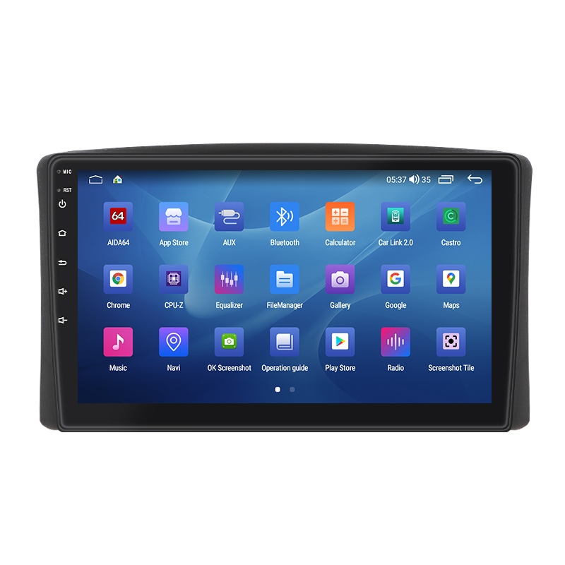 Штатная магнитола Lesko для Toyota Land Cruiser 100 Series 1998-2002 экран 9" 2/32Gb CarPlay 4G Wi-Fi GPS Prime