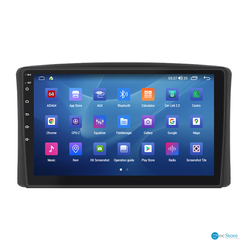 Штатная магнитола Lesko для Toyota Land Cruiser 100 Series 1998-2002 экран 9" 4/64Gb CarPlay 4G Wi-Fi GPS Prime