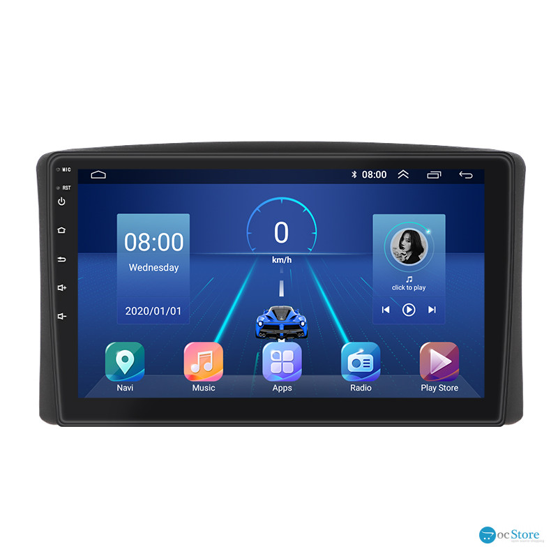 Штатная магнитола Lesko для Toyota Land Cruiser 100 Series 1998-2002 экран 9" 4/64Gb 4G Wi-Fi GPS Top