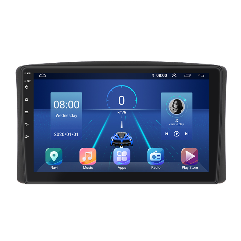 Штатная магнитола Lesko для Toyota Land Cruiser 100 Series 1998-2002 экран 9" 4/64Gb 4G Wi-Fi GPS Top