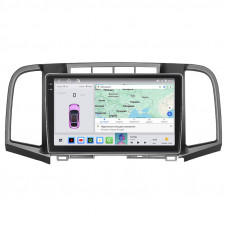 Штатная магнитола Lesko для Toyota Venza I 2008-2012 экран 9" 4/64 QLED CarPlay 4G Wi-Fi GPS 360 Prime