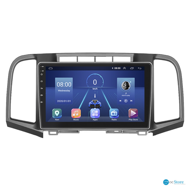 Штатная магнитола Lesko для Toyota Venza I 2008-2012 экран 9" 4/32Gb 4G Wi-Fi GPS Top