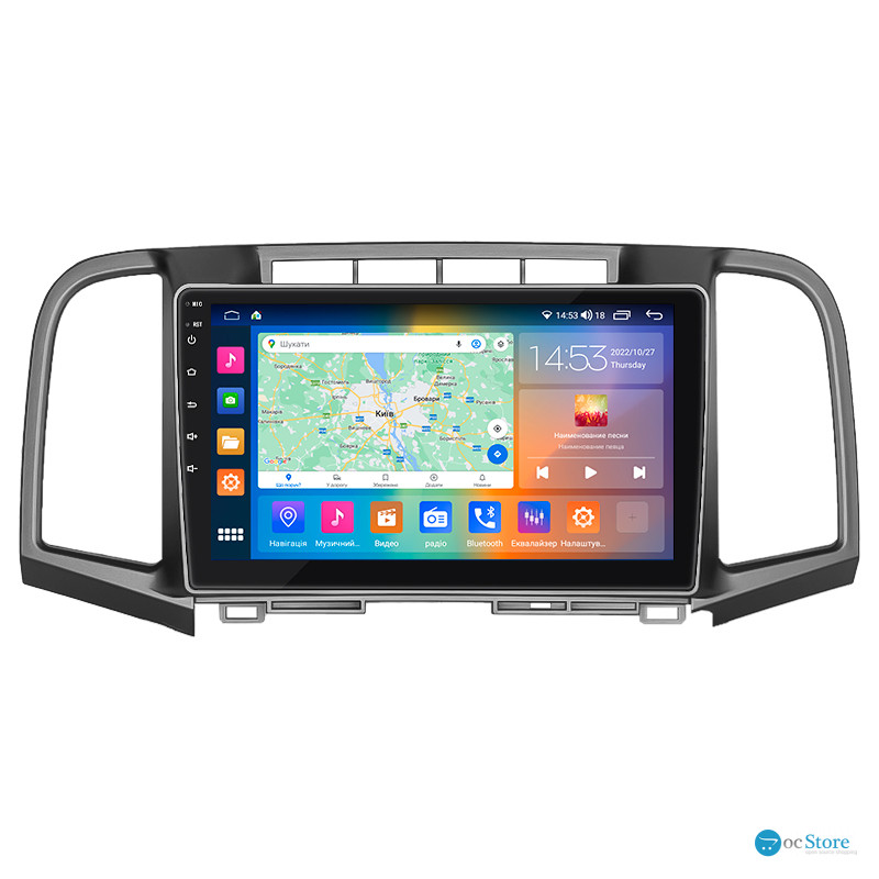 Штатная магнитола Lesko для Toyota Venza I Рестайлинг 2012-2017 экран 9" 2/32Gb CarPlay 4G Wi-Fi GPS Prime