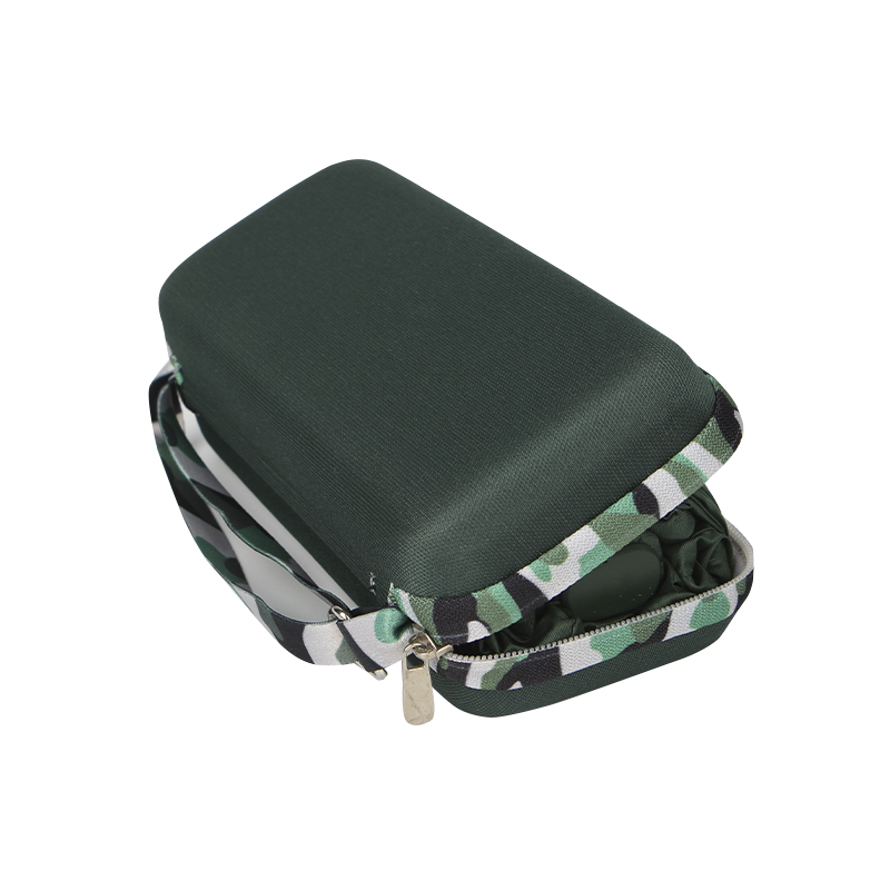 Мини-зонт 191T карманный с чехлом капсулой Dark Green