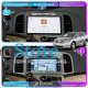 Штатная магнитола Lesko для Toyota Venza I Рестайлинг 2012-2017 экран 9" 4/64 QLED CarPlay 4G Wi-Fi GPS 360 Prime