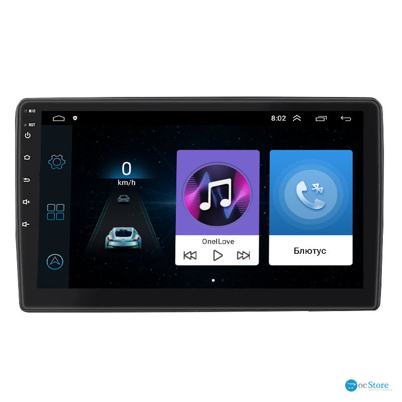 Штатная магнитола Lesko для Volkswagen Touareg I ver 2 2002-2010 экран 9" 1/16Gb Wi-Fi GPS Base