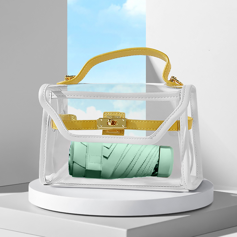 Мини-зонт 191T карманный с чехлом капсулой Turquoise