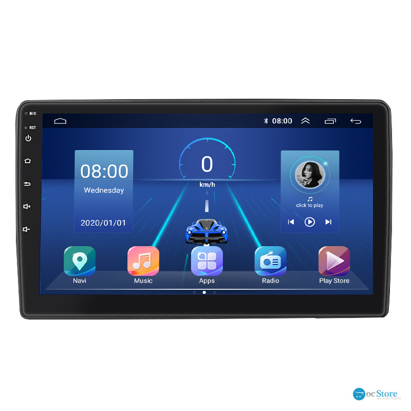 Штатная магнитола Lesko для Volkswagen Touareg I ver 2 2002-2010 экран 9" 6/128Gb 4G Wi-Fi GPS Top