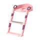 Детское сиденье на унитаз со ступенькой и ручками Bestbaby BC-108 Pink