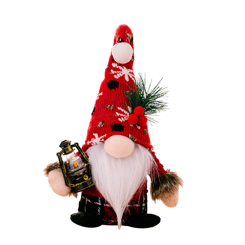 Новогодняя игрушка Рождественский Гном A6-10 24*7 Red