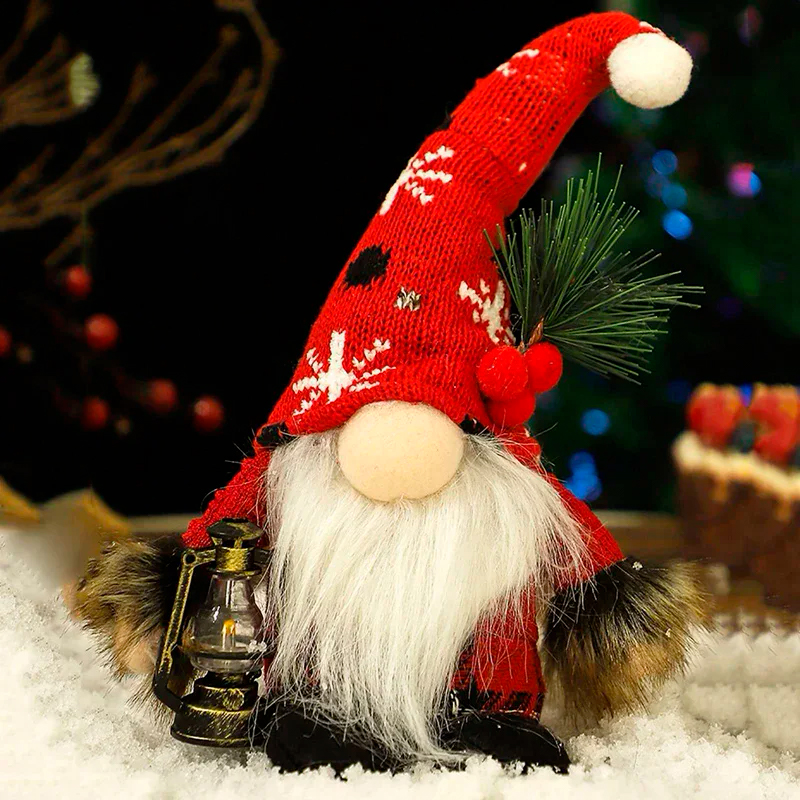 Новогодняя игрушка Рождественский Гном A6-10 24*7 Red