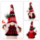 Новогодняя игрушка Рождественский Гном A6-9 24*7 Red