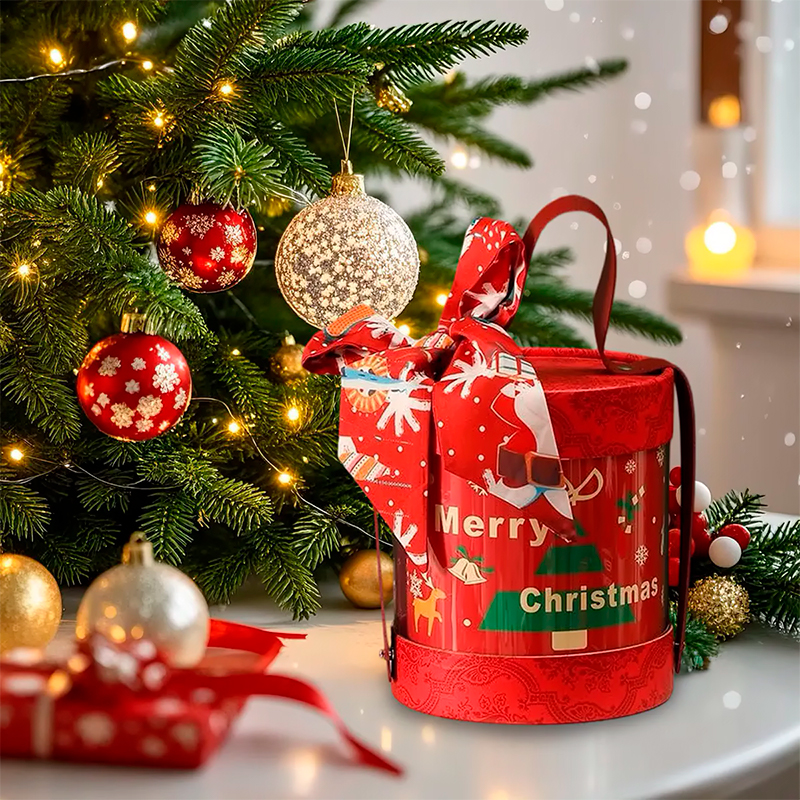 Рождественский подарочный набор 23 чашка крем для рук носки новогодние подарок на новый год