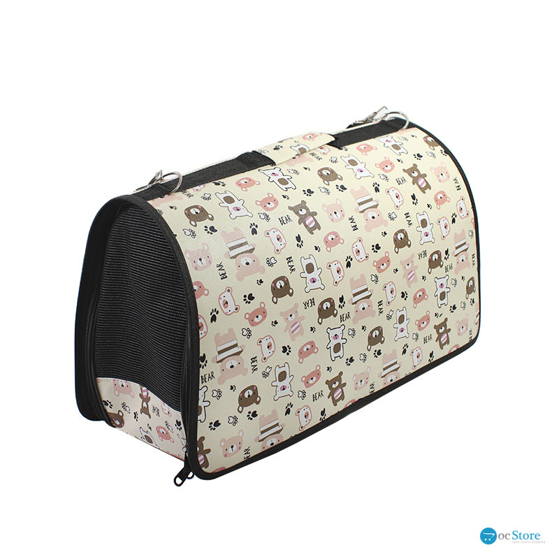 Сумка-переноска для кошек Taotaopets 243307 52*22*29 см Bear Beige