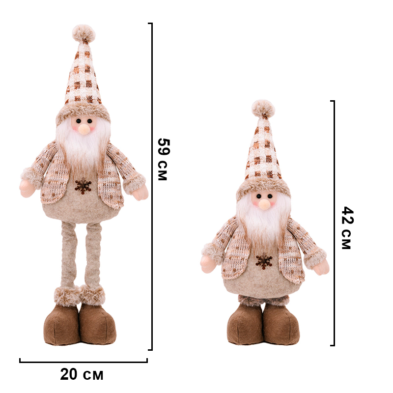 Рождественская игрушка A4 под елку новогодний декор Санта Клаус