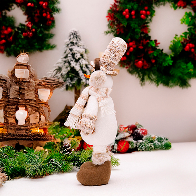 Рождественская игрушка A4 под елку новогодний декор Снеговик