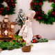 Рождественская игрушка A4 под елку новогодний декор Снеговик