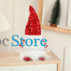 Новогодняя игрушка Рождественский Гном A1 светящийся 30*10 Red