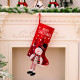 Новогодний декоративный носок для подарков F18 Снеговик