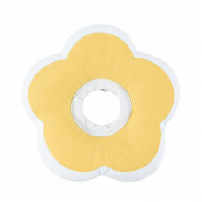 Мягкий воротник-подушка для кошек DT1018 послеоперационный защитный от вылизывания M Yellow