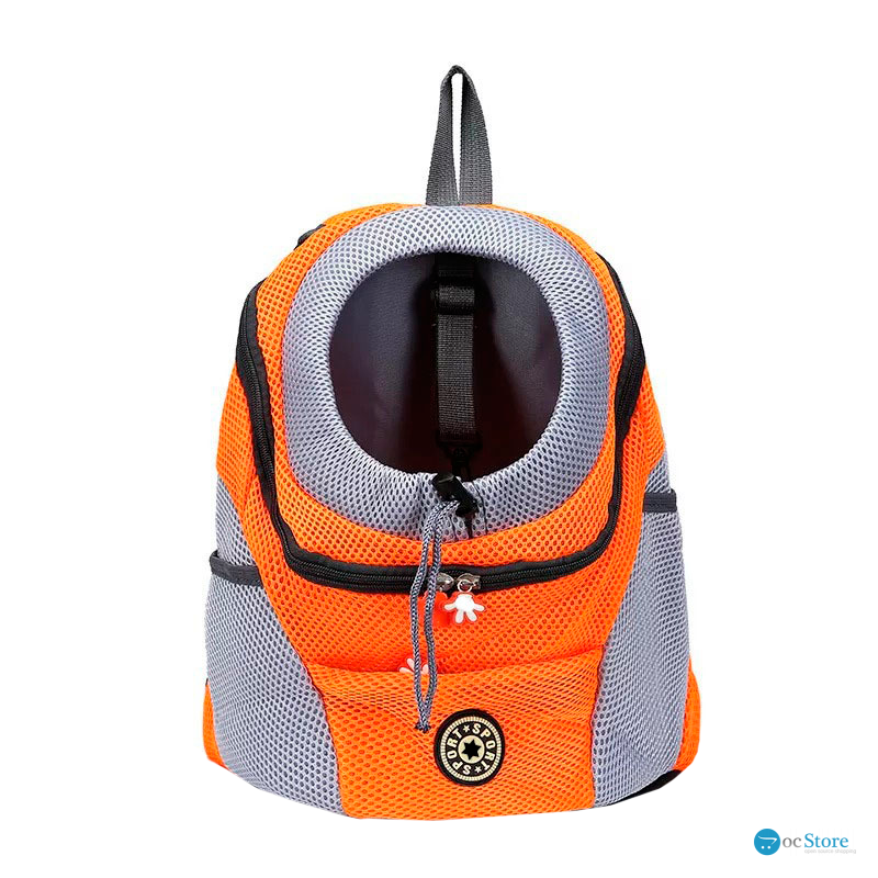 Рюкзак-переноска для кошек и собак Venxius D-07 Orange S