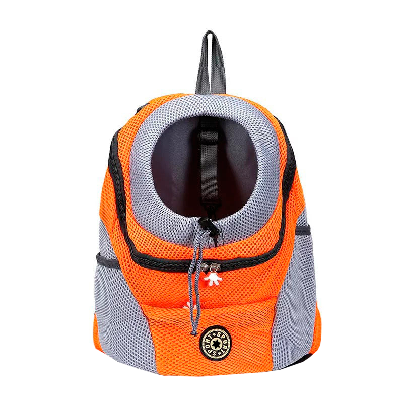 Рюкзак-переноска для кошек и собак Venxius D-07 Orange S