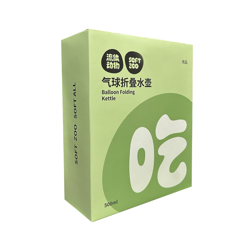 Поилка для собак кошек 2309SPBL7336 Green складная 500 мл