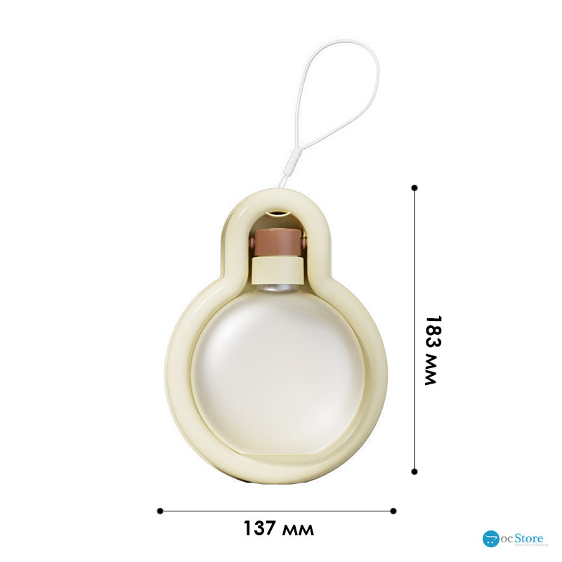 Поилка для собак кошек 2309SPBL7336 White складная 350 мл